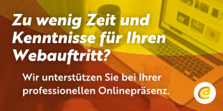 Zu wenig zeit und Kenntnisse für Ihren Webauftritt?